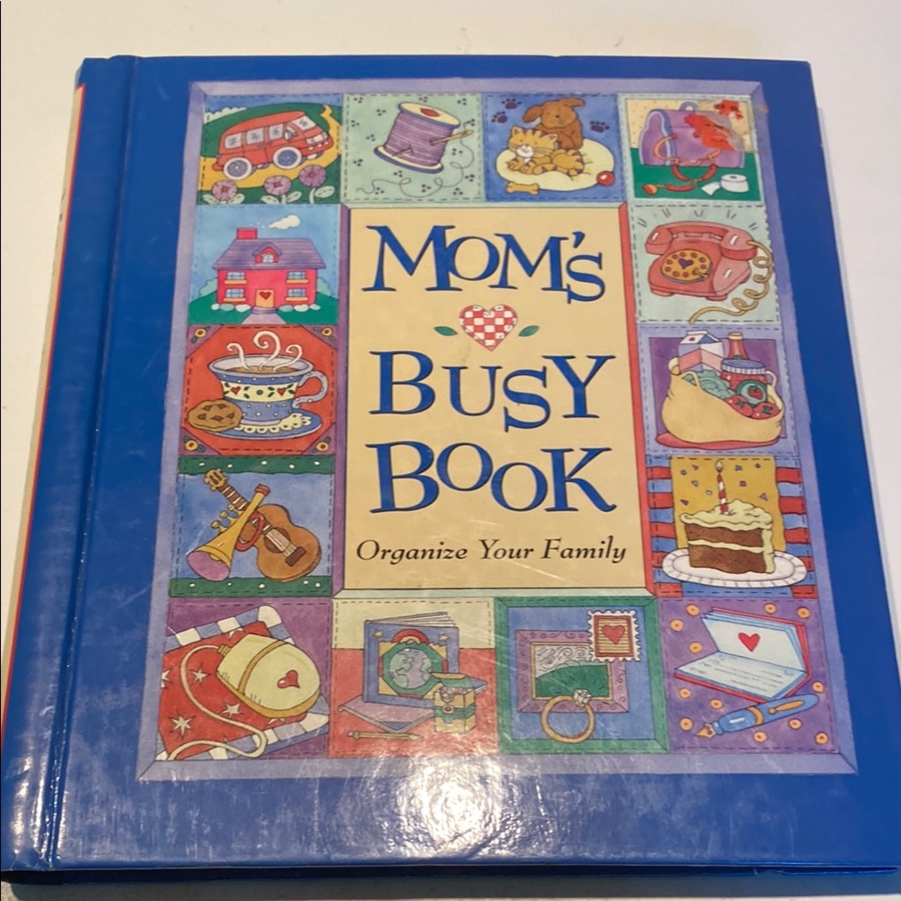Vintage “Mom’s Busy Book, Organize Your Family,”